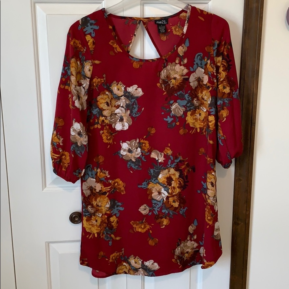 Red dress/tunic
